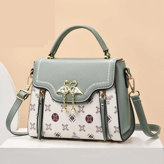 New Women bag tote Handbag bag for women Shoulder bag Crossbody Bag Cartoon Sprite printed one-shoulder cross bag