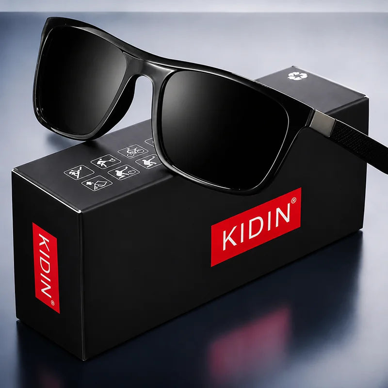 Square Vintage Polarized Sports Sunglasses Men Women Driving Outdoor Fishing Sun Glasses UV400 Hiking Cycling Shield Sunglasses