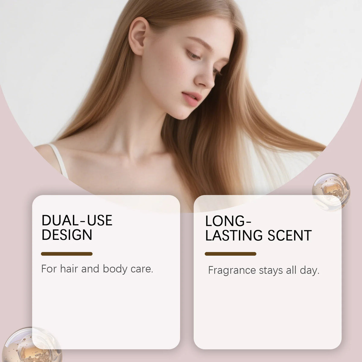Nourishing Hair & Body Mist Parfume Luxury Long-lasting Cherry Blossom Fragrance Smooth Moisturizing Hair Sakura Bloom Every Day