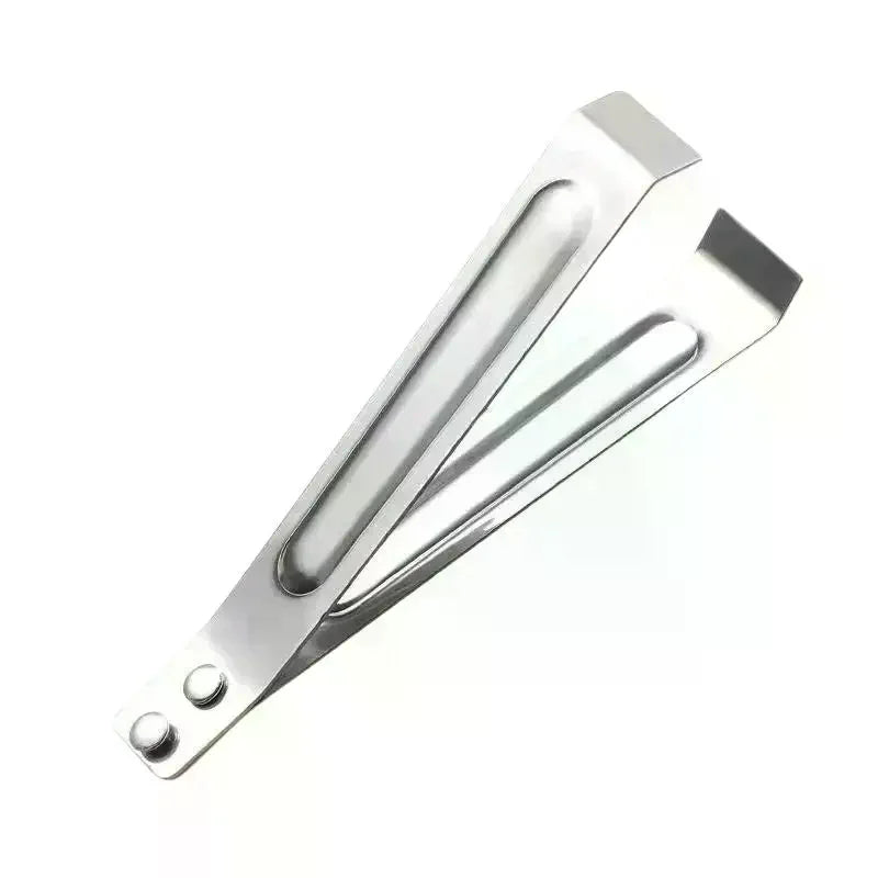 Stainless Steel Garlic Peeler Clip Heavy Duty One Piece Structure for Restaurant Commercial Kitchen Cooking