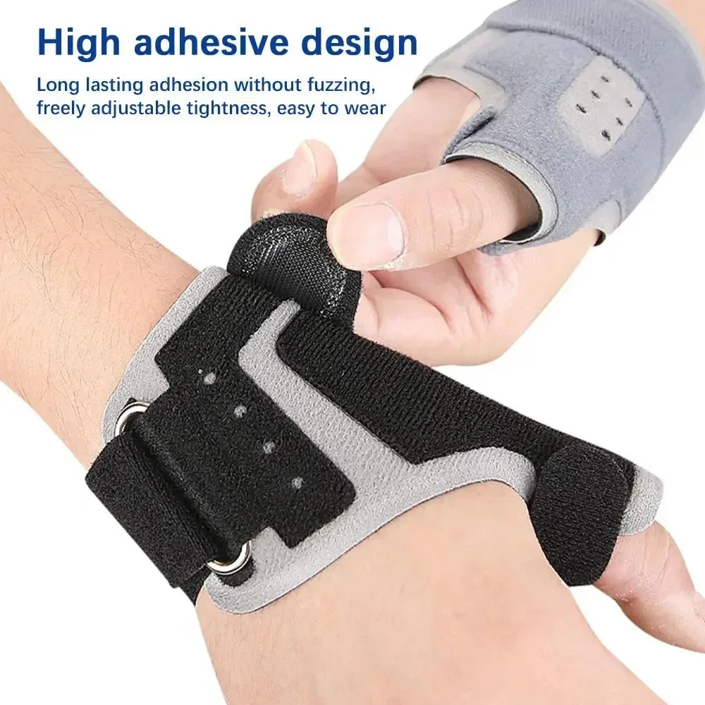Reversible Thumb & Wrist Stabilizer Splint for Thumb Pain Relief, Trigger Finger, Arthritis, Tendonitis, Sprained, Carpal Tunnel