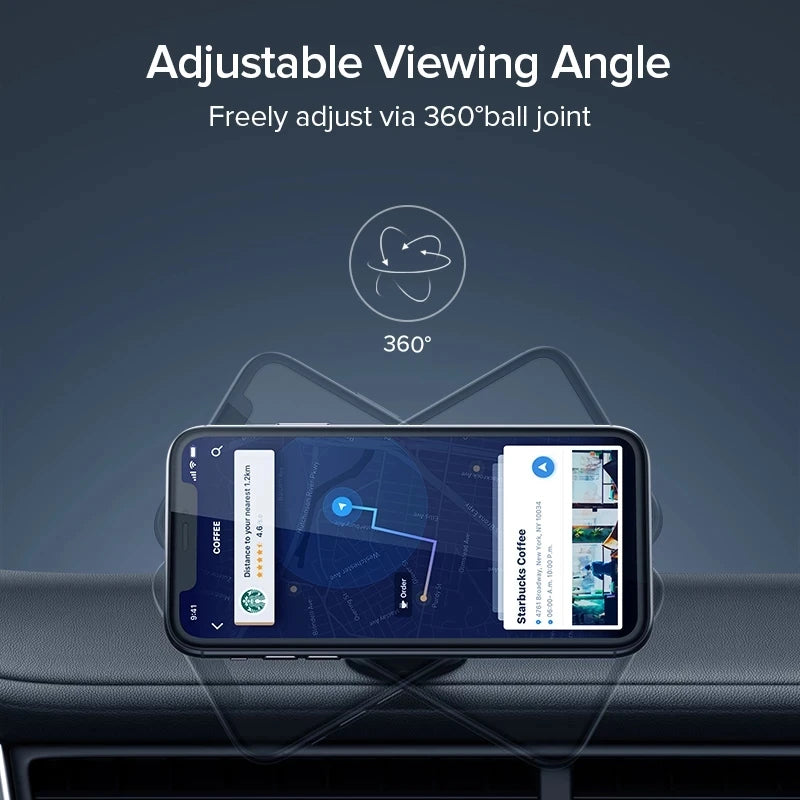 Universal Magnetic Car Mobile Phone Holder 360° Rotation Magnetic Car Mount Cell Phone GPS Smartphones Bracket For iPhone Xiaomi