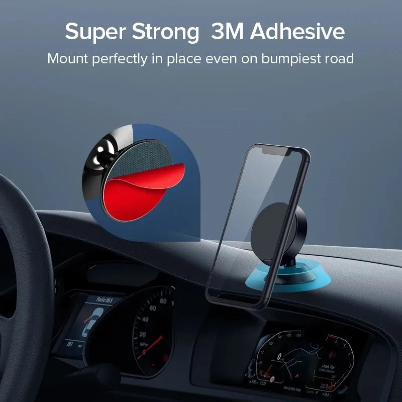 Universal Magnetic Car Mobile Phone Holder 360° Rotation Magnetic Car Mount Cell Phone GPS Smartphones Bracket For iPhone Xiaomi