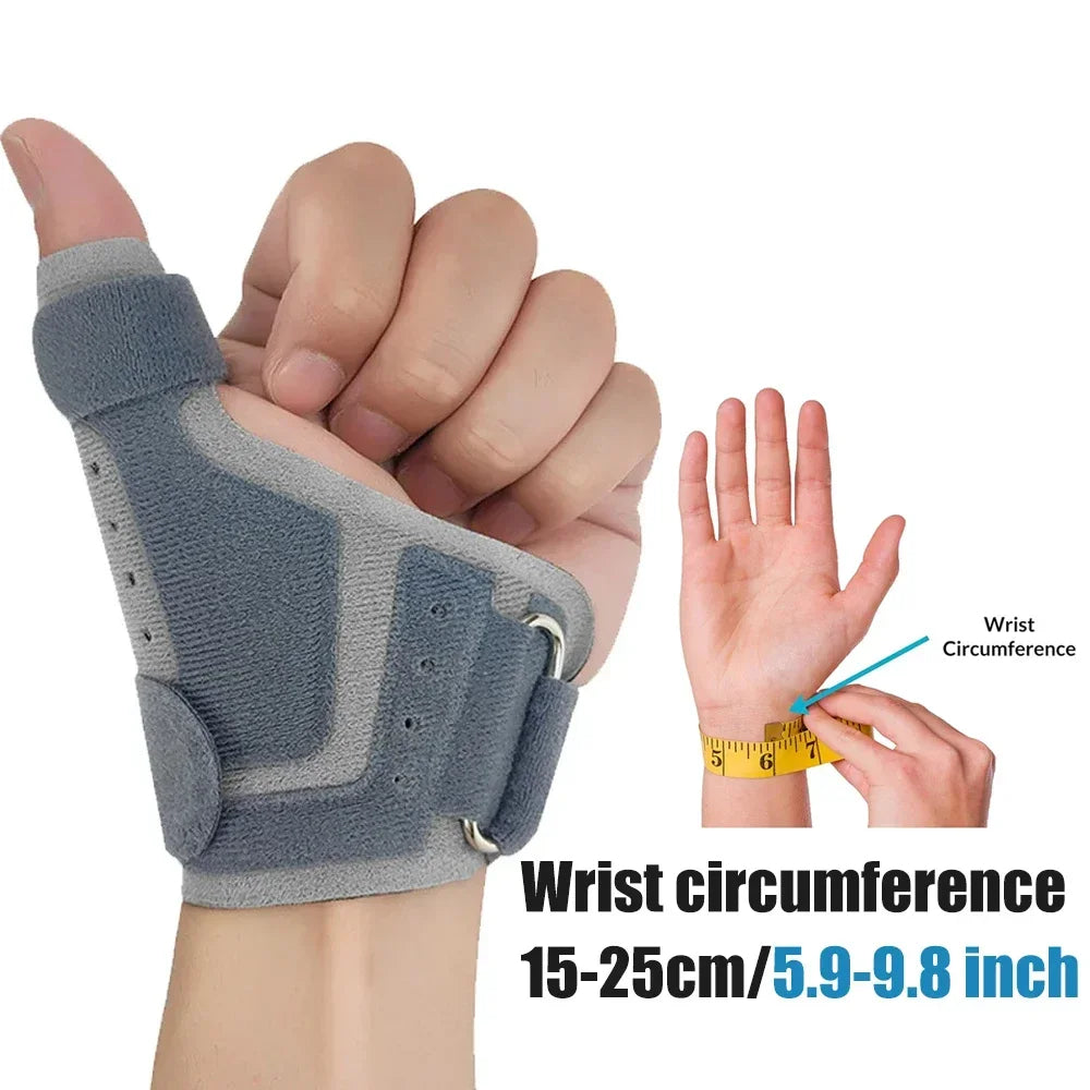 Reversible Thumb & Wrist Stabilizer Splint for Thumb Pain Relief, Trigger Finger, Arthritis, Tendonitis, Sprained, Carpal Tunnel